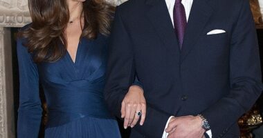 Kate Middleton and Prince William announcing their engagement in 2010. Wills friends had an unusual nickname for Kate which they coined while the couple were dating