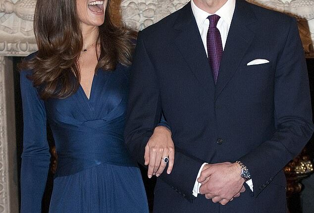 Kate Middleton and Prince William announcing their engagement in 2010. Wills friends had an unusual nickname for Kate which they coined while the couple were dating