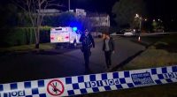 A Kellyville street remains a crime scene after shots were fired into home on Tuesday morning