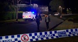 A Kellyville street remains a crime scene after shots were fired into home on Tuesday morning