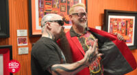 Kerry King of Slayer joins popular artist "Shag" at SDCC to sign metal-themed artwork
