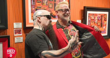 Kerry King of Slayer joins popular artist "Shag" at SDCC to sign metal-themed artwork