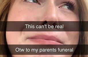 In the months after the killings, Patrick posted numerous TikToks about the murders and shared selfies of herself mourning her parents, including one on her way to their funeral
