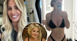 Kim Zolciak flaunts her body in a tiny bikini after revealing every plastic surgery procedure she’s had done