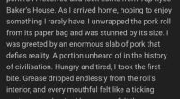The store manager at Top Ryde Baker's House said the one star review would bring their overall rating down, even if 'Edmund' had been joking about the $7,000 fine