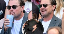 Leonardo DiCaprio ditches his signature disguise at Wimbledon