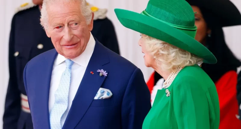 Lip Reader Reveals What Concerned Queen Camilla Said to King Charles About His Eye During President Macron’s State Visit