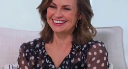 It's the controversial moment that has launched thousands of memes. And now Lisa Wilkinson (pictured)  has been busted in her own 'Coldplay concert kiss cam' moment - though it's all in good fun