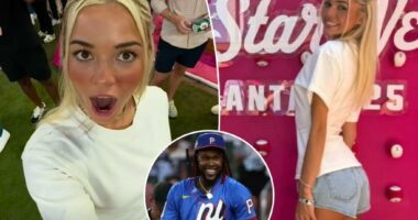 Livvy Dunne’s ‘holy crap’ reaction to Oneil Cruz’s Home Run Derby bombs