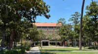 The Plaza of the Americas on University of Florida’s Gainesville campus. (Photo by Jay Waagmeester/Florida Phoenix)