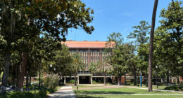 The Plaza of the Americas on University of Florida’s Gainesville campus. (Photo by Jay Waagmeester/Florida Phoenix)