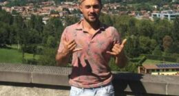 Andrea Russo, 35, from Calcinate near Bergamo, was not a passenger or airport staff member at Milan Bergamo Airport