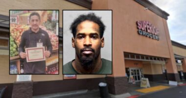 Man killed 'peacemaker' grocery store worker with one punch during brawl that he started