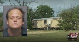 Man said he was having a 'mental break' when he ratchet-strapped dead wife in plastic wrap for weeks: Police