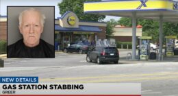Man stabbed victim in throat at convenience store checkout line over 'who was next'