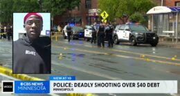 Man who 'started shooting at everyone' after fight over $40 still at large after 1 victim was killed: Police