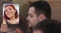 Man who stabbed teen 22 times and hid her body in a garbage can was confronted while riding her trademark green scooter