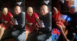 Man who was jailed for 26 years for buying stolen generator reunites with his mother