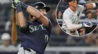 Mariners’ Cal Raleigh belts league-leading 36th homer to stay two ahead of Aaron Judge