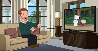 Meghan Markle and Prince Harry have been mocked by cartoon Family Guy again with the show comparing their marriage to Hitler and the Crusades