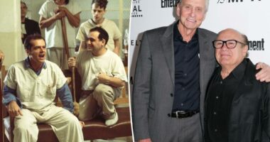 Michael Douglas and Danny DeVito celebrate ‘One Flew Over the Cuckoo’s Nest’ ahead of its 50th anniversary
