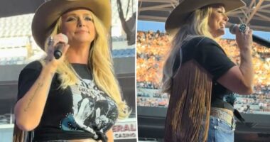 Miranda Lambert suffers cheeky wardrobe malfunction onstage: ‘Can’t tell me she don’t feel that breeze’