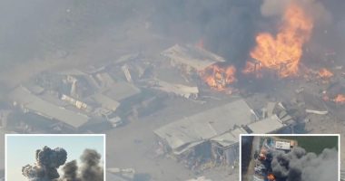 Multiple explosions at fireworks facility rocks California community forcing some to evacuate just days before Fourth of July