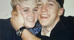 Amy Bradley (left) and her brother, Brad (right) weren't even supposed to be on the all-expenses-paid trip their father won from his parents' insurance company employer - but their mother obtained special permission to bring her children