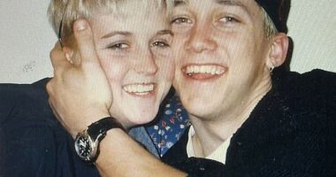 Amy Bradley (left) and her brother, Brad (right) weren't even supposed to be on the all-expenses-paid trip their father won from his parents' insurance company employer - but their mother obtained special permission to bring her children