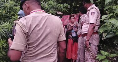 A Russian mother and her two young daughters have been found living in a remote forest cave in India