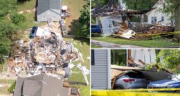NJ family narrowly survives devastating home explosion after evacuating because of floods: ‘The storm saved our lives’