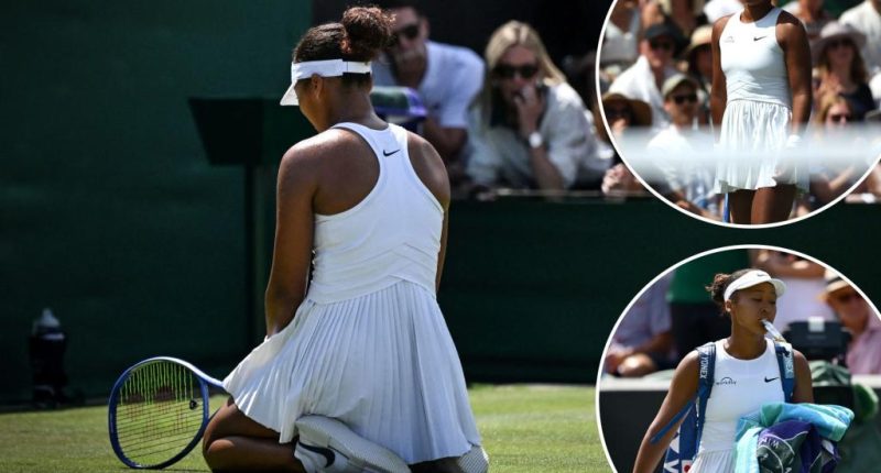 Naomi Osaka has ‘nothing positive to say’ about herself after Wimbledon heartbreak