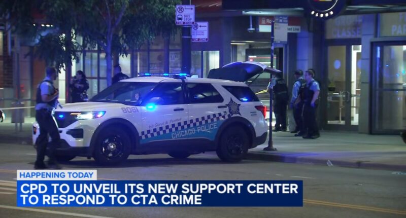 New Chicago police support center will monitor crime on CTA