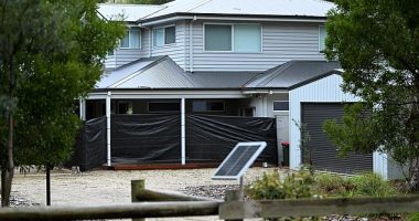 Erin Patterson was so confident she would be found not guilty of murder that she covered her Leongatha home in black plastic tarps for privacy once the trial ended