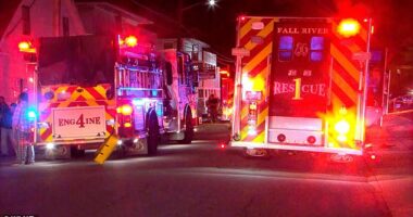 Nine people have died and dozens more are injured after a fire tore through a senior care home in southern Massachusetts. Firefighters found terrified elderly people hanging out of windows when they arrived at Gabriel House Assisted Living Facility on Sunday night, officials said