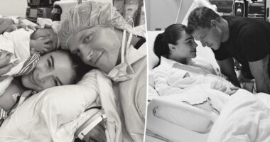Olivia Culpo and Christian McCaffrey welcome their first baby, reveal her name