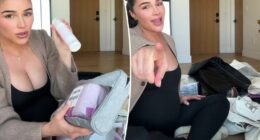 Olivia Culpo roasted for her over-the-top maternity bag items: ‘Are you camping in the hospital?’