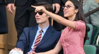 Olivia Rodrigo Is Gorgeous in Gingham at Wimbledon With Boyfriend Louis Partridge