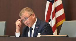 Palm Coast Mayor Mike Norris, now twice censured. (© FlaglerLive)