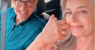 Paulina Porizkova has revealed she has got engaged to her boyfriend Jeff Greenstein after over two years of dating