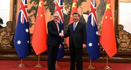Albanese will meet with Chinese President Xi Jinping for the fourth time when he flies to Shanghai, and then travels to Beijing, on Saturday