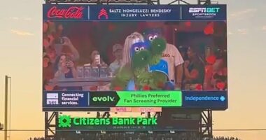 The Philadelphia Phillies had a laugh at the expense of the CEO and HR boss of Astronomer after they were caught on camera cuddling at a Coldplay concert