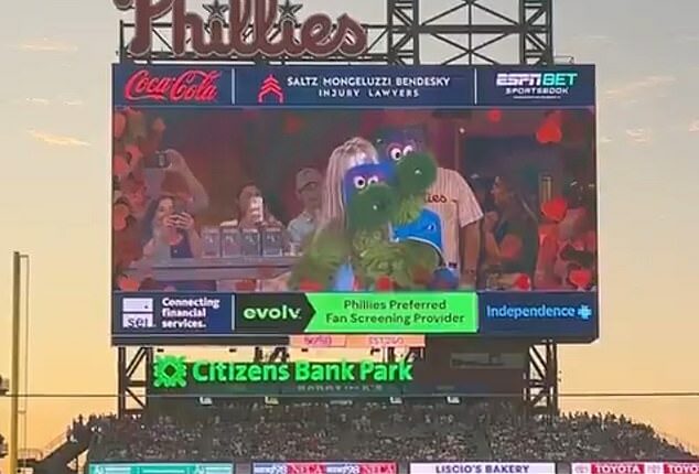 The Philadelphia Phillies had a laugh at the expense of the CEO and HR boss of Astronomer after they were caught on camera cuddling at a Coldplay concert