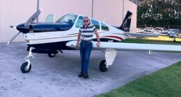 David Stephens (pictured) was due to land at Moruya Airport on Tuesday afternoon