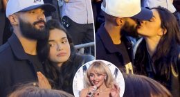 Rachel Zegler debuts romance with ‘Evita’ castmate on PDA-packed date night at Sabrina Carpenter concert