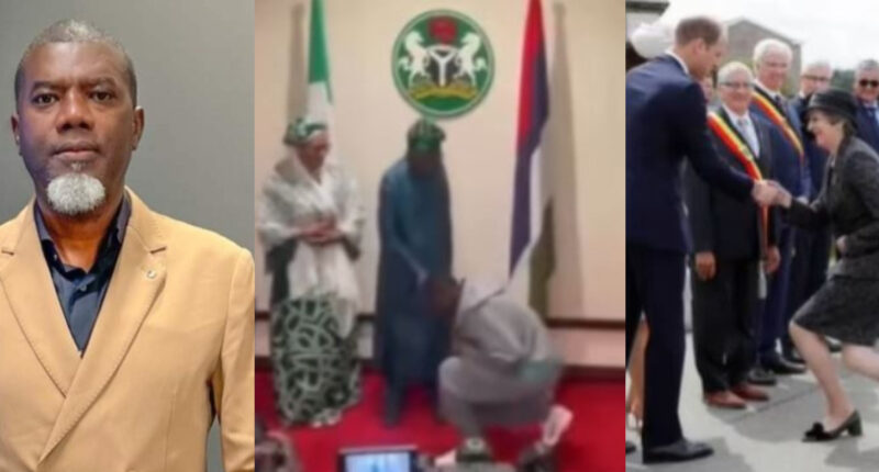 Reno Omokri Defends Super Falcons, Says Kneeling to Greet Tinubu Is Cultural Respect, Not Disgrace