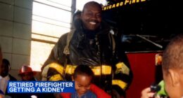 Retired, decorated Chicago firefighter finds kidney donor after story airs on ABC7: 'Moved to tears'
