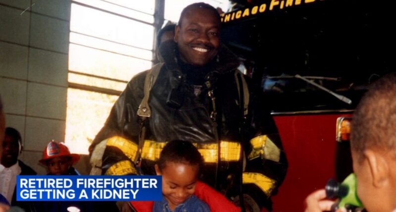 Retired, decorated Chicago firefighter finds kidney donor after story airs on ABC7: 'Moved to tears'
