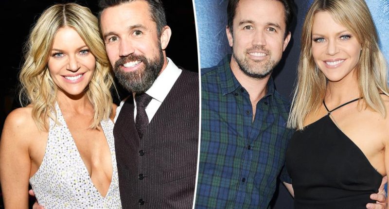 Rob McElhenney’s wife and ‘Sunny’ co-star Kaitlin Olson reacts to his last name change