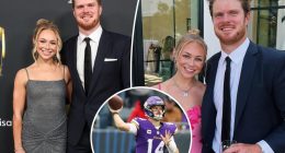 Sam Darnold engaged to longtime girlfriend in stunning beach proposal